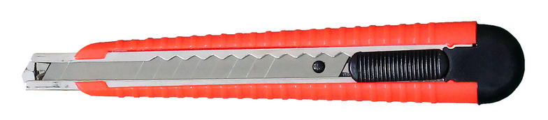 Ніж канцелярський NORMA (4516N), металева направляюча, автофіксатор, 9 мм